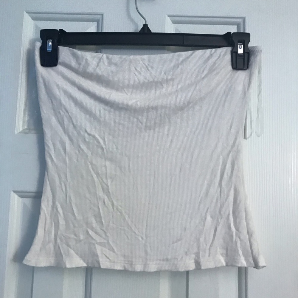 White tube top from Pacsun